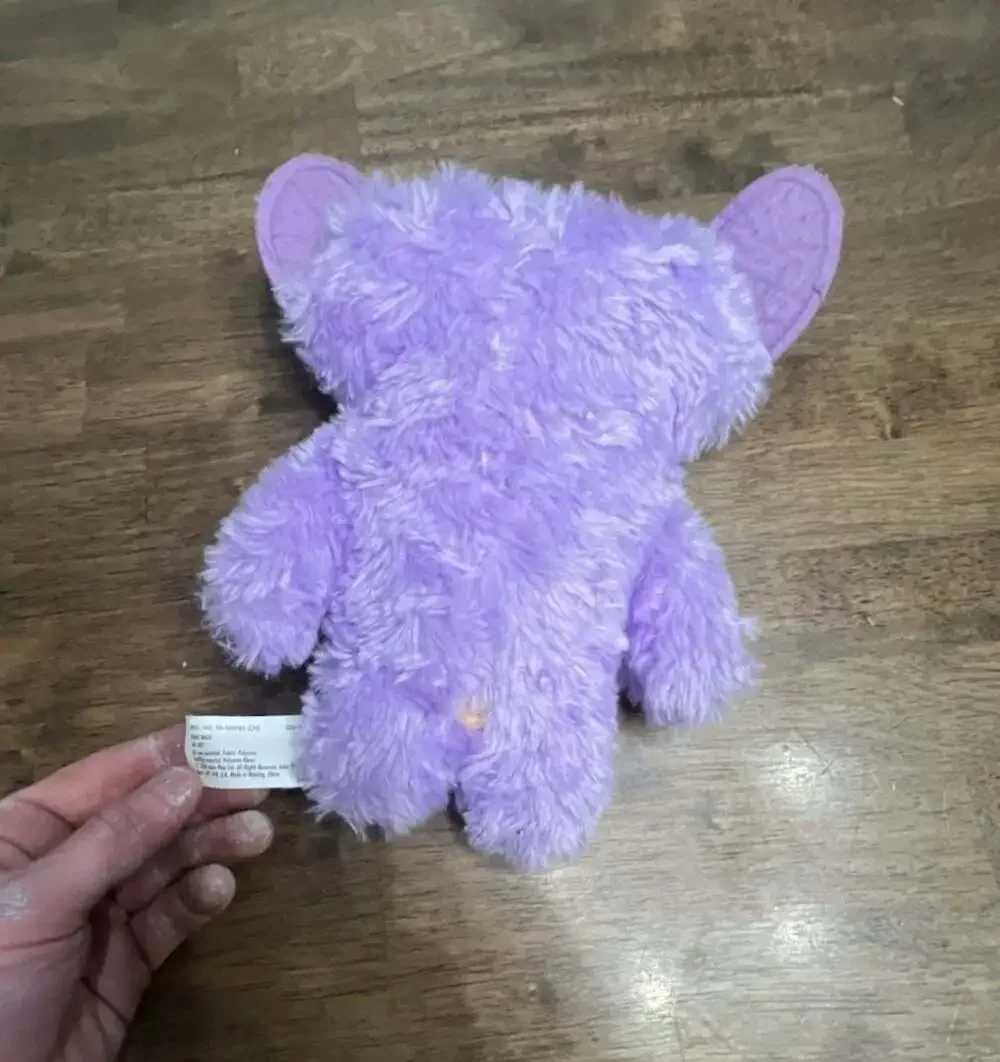 Fuggler Funny Ugly Monster Budgie Grin Grin Purple Plush Spin Master